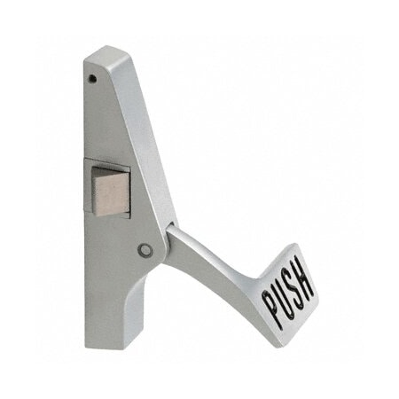 Jackson Satin Aluminum Active Body, Arm and Paddle Assembly for Left Hand Reverse Bevel Door for 1095P Serie 30999628